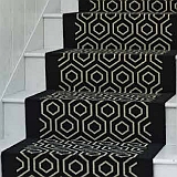 In the Mode, Illusion, woven axminster stair runner