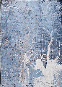 Recyclable PET rug by Louis de Poortere - 9314 Tokyo