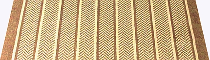  traditional woven wilton Herringbone stair runner col  Camel